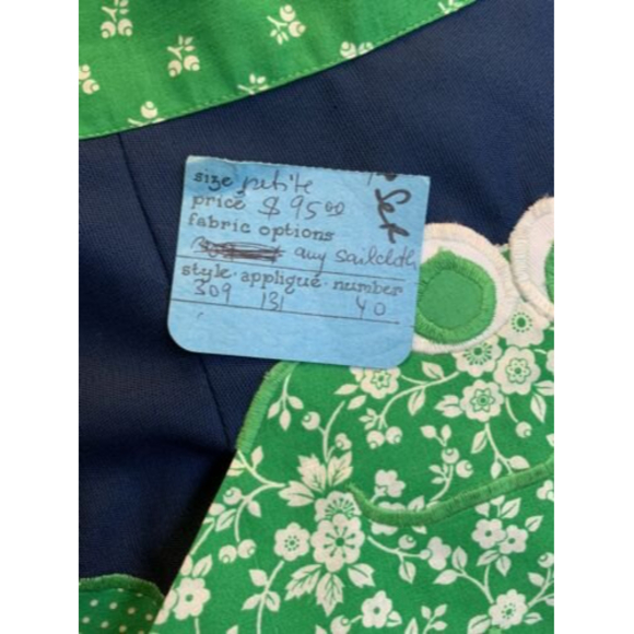 VTG Rare ALFREDO'S WIFE Boho Patchwork Applique Frog Mouse Wrap Skirt Kitschy - Picture 7 of 8
